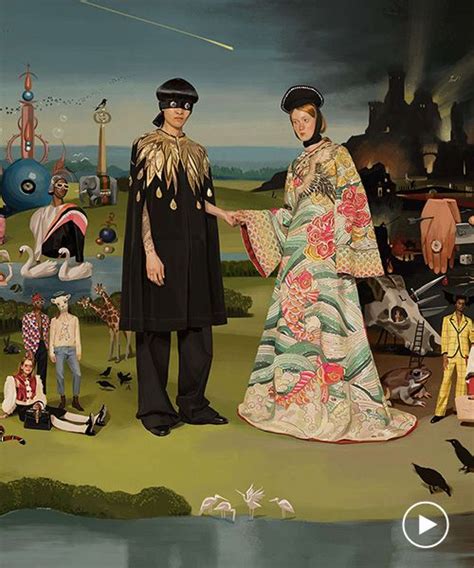 artist ignasi monreal transforms classic artworks in gucci capsule 